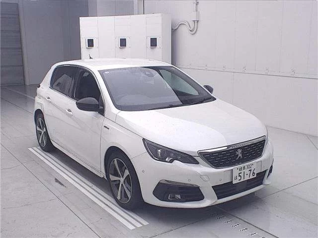 Peugeot 308  с аукциона в Японии