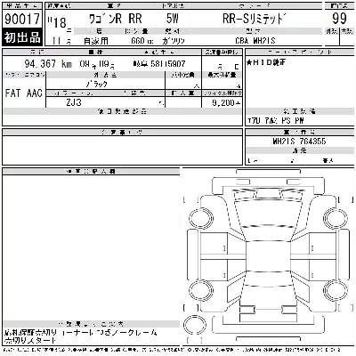 Suzuki WAGON R RR