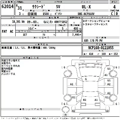 Toyota SUCCEED WAGON