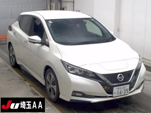 Nissan Leaf  с аукциона в Японии