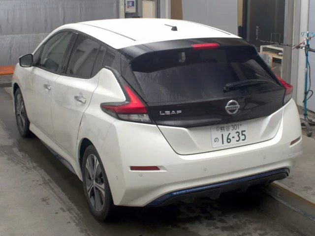 Nissan Leaf  с аукциона в Японии