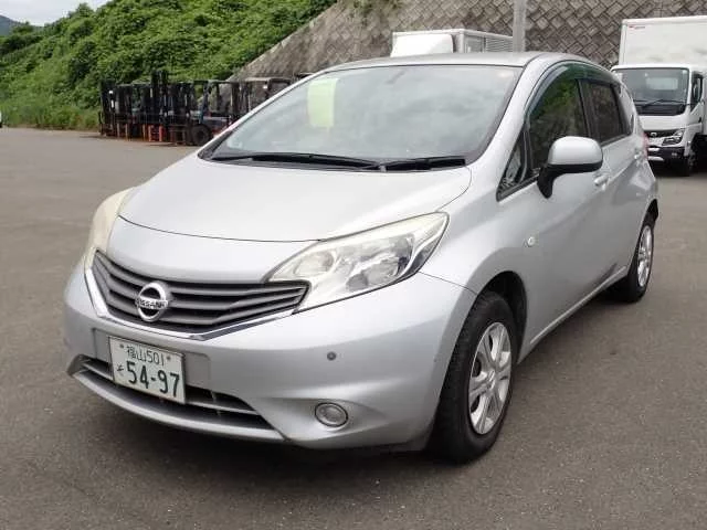 Nissan Note  с аукциона в Японии