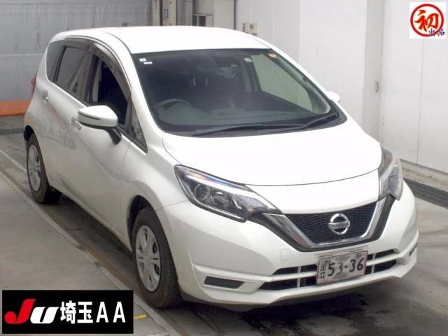 Nissan Note  с аукциона в Японии