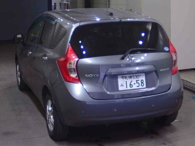 Nissan Note  с аукциона в Японии