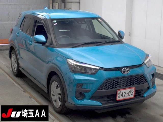 Toyota Raize  с аукциона в Японии