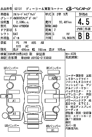 Toyota ALPHARD HYBRID
