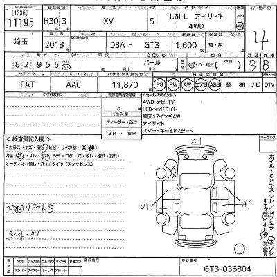 Subaru SUBARU XV