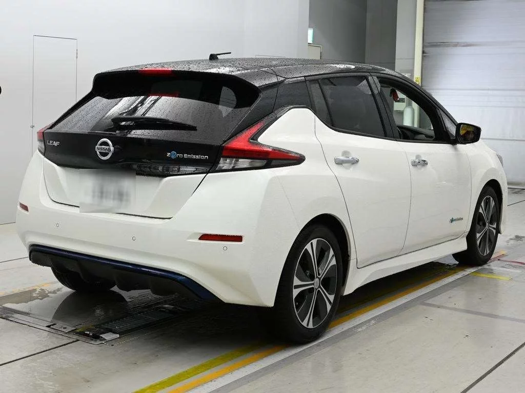 Nissan Leaf  с аукциона в Японии