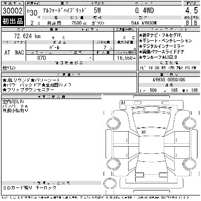 Toyota ALPHARD HYBRID