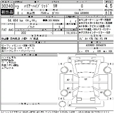 Toyota HARRIER HYBRID