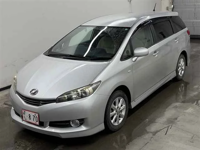 Toyota Wish  с аукциона в Японии