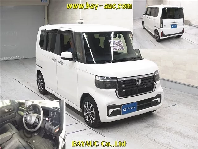 Honda N BOX CUSTOM  с аукциона в Японии