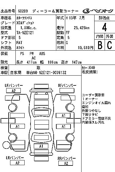 Toyota Corolla Runx