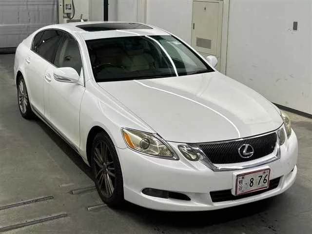 Lexus GS  с аукциона в Японии
