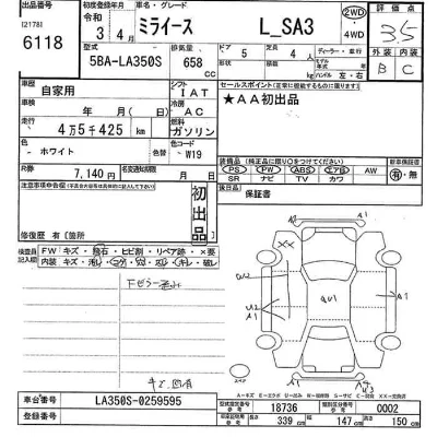 Daihatsu MIRA E S