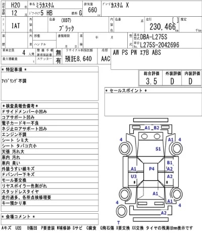 Daihatsu MIRA CUSTOM