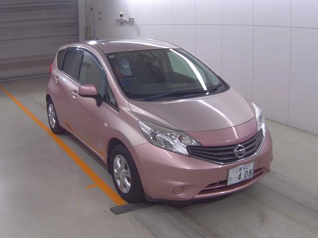 Nissan Note  с аукциона в Японии