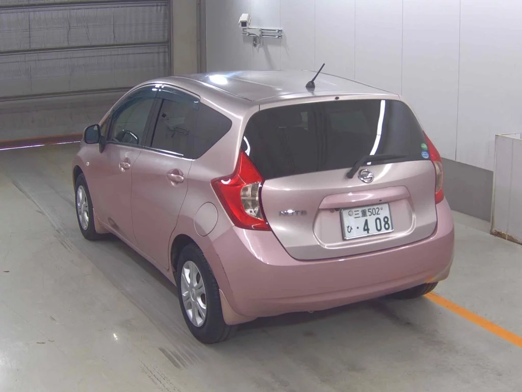 Nissan Note  с аукциона в Японии