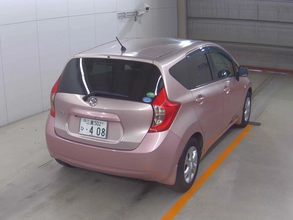Nissan Note  с аукциона в Японии