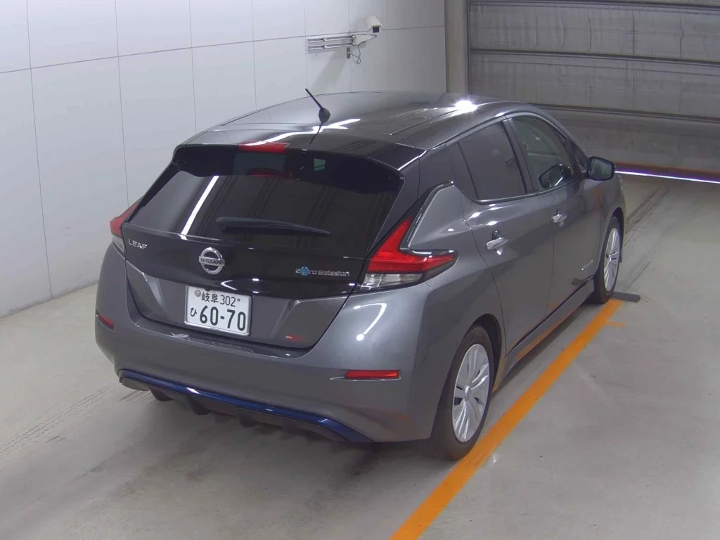 Nissan Leaf  с аукциона в Японии