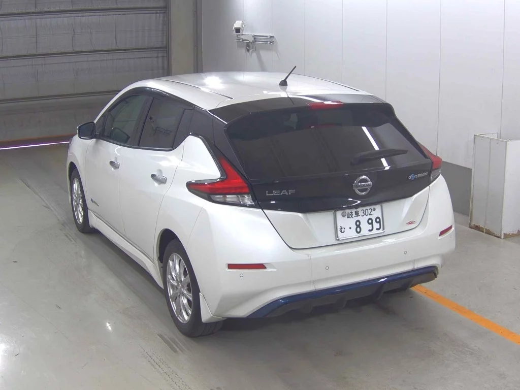 Nissan Leaf  с аукциона в Японии