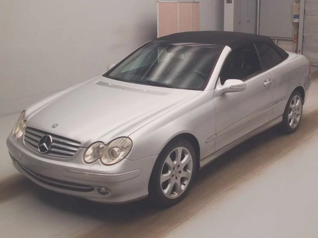 Mercedes-Benz CLK  с аукциона в Японии