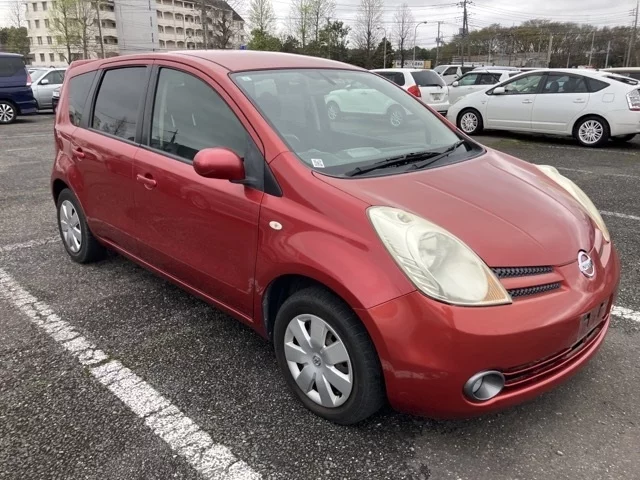 Nissan Note  с аукциона в Японии