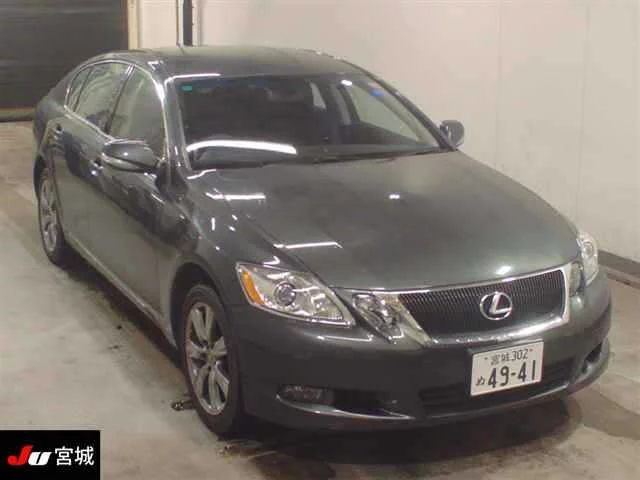 Lexus GS  с аукциона в Японии