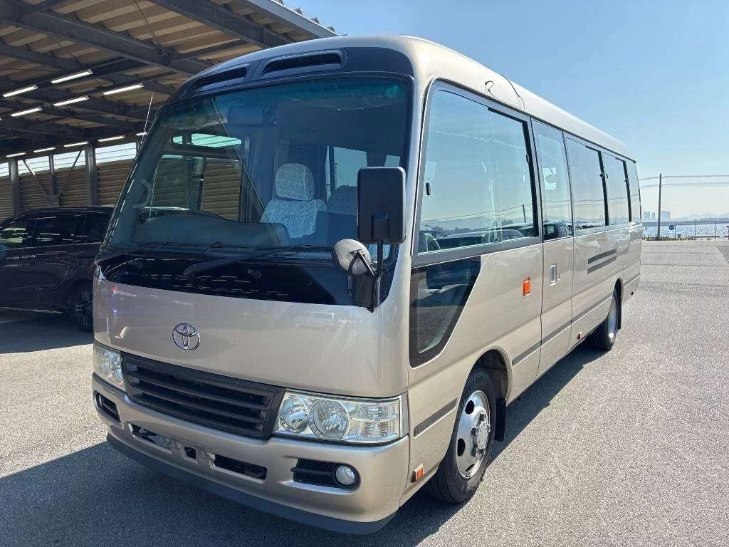 Toyota Coaster  с аукциона в Японии