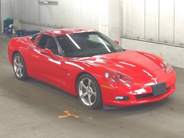 Chevrolet Corvette  с аукциона в Японии