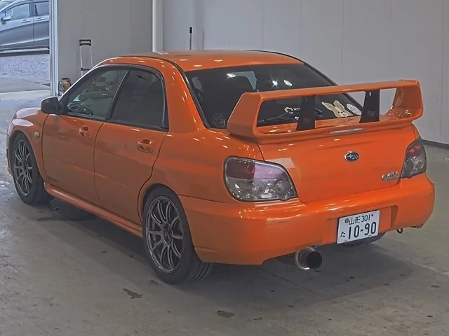 Subaru IMPREZA WRX  с аукциона в Японии