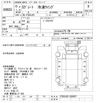 Mitsubishi Fuso Super Great  с аукциона в Японии