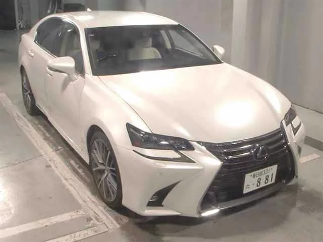 Lexus GS  с аукциона в Японии