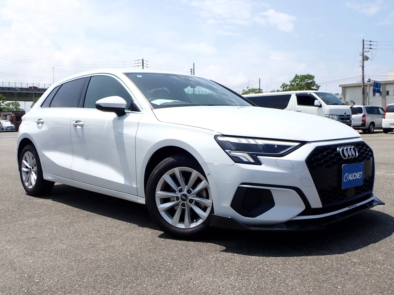 Audi A3  с аукциона в Японии