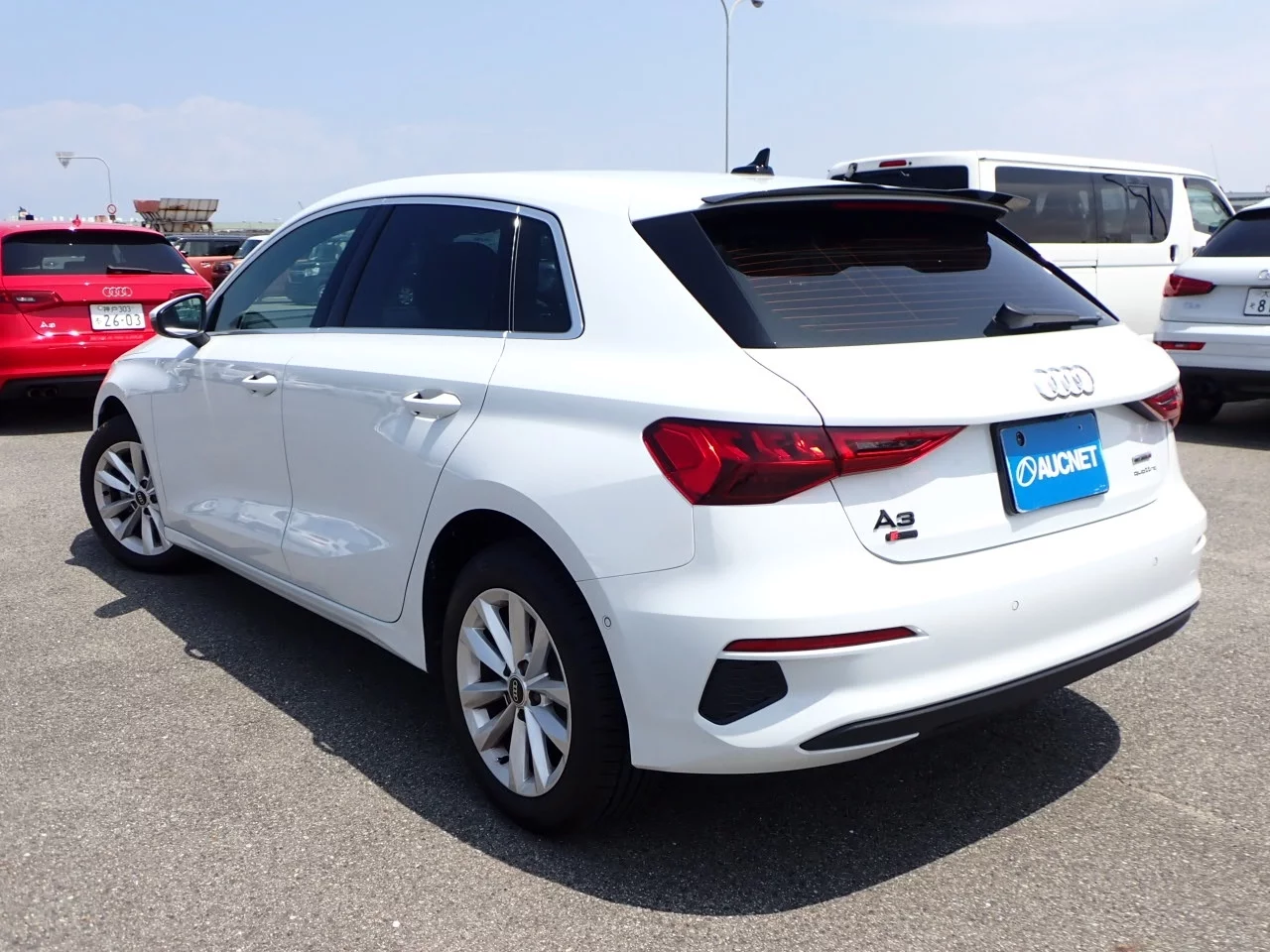 Audi A3  с аукциона в Японии
