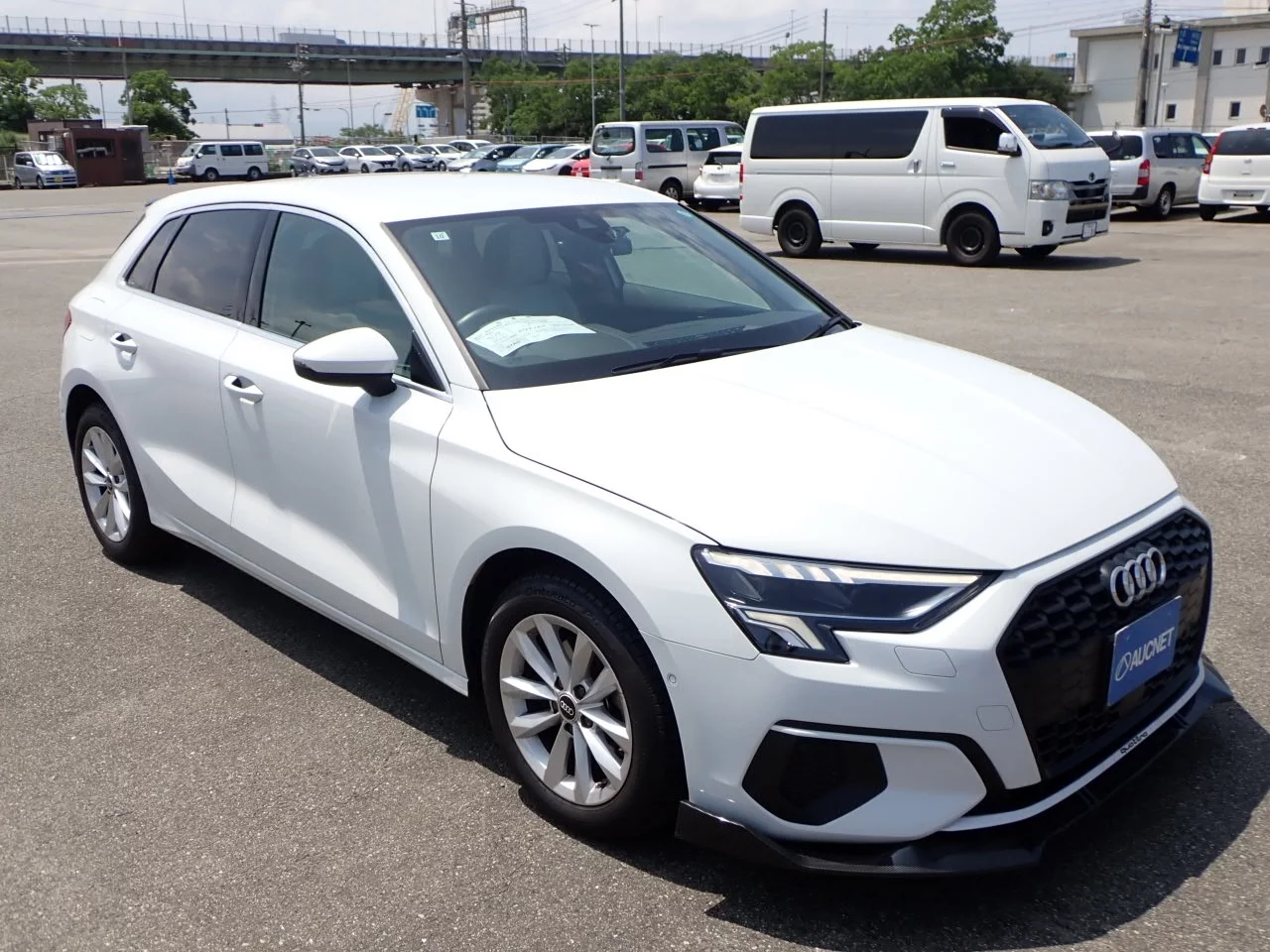 Audi A3  с аукциона в Японии
