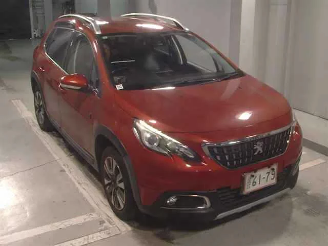 Peugeot 2008  с аукциона в Японии