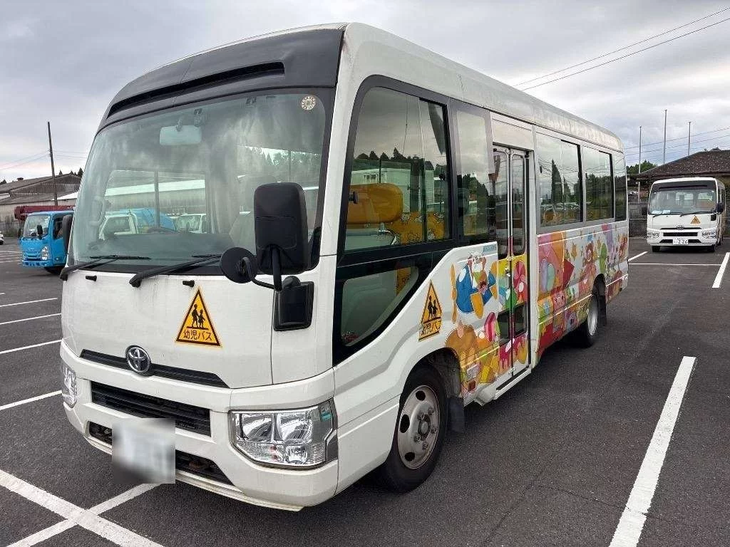 Toyota Coaster  с аукциона в Японии