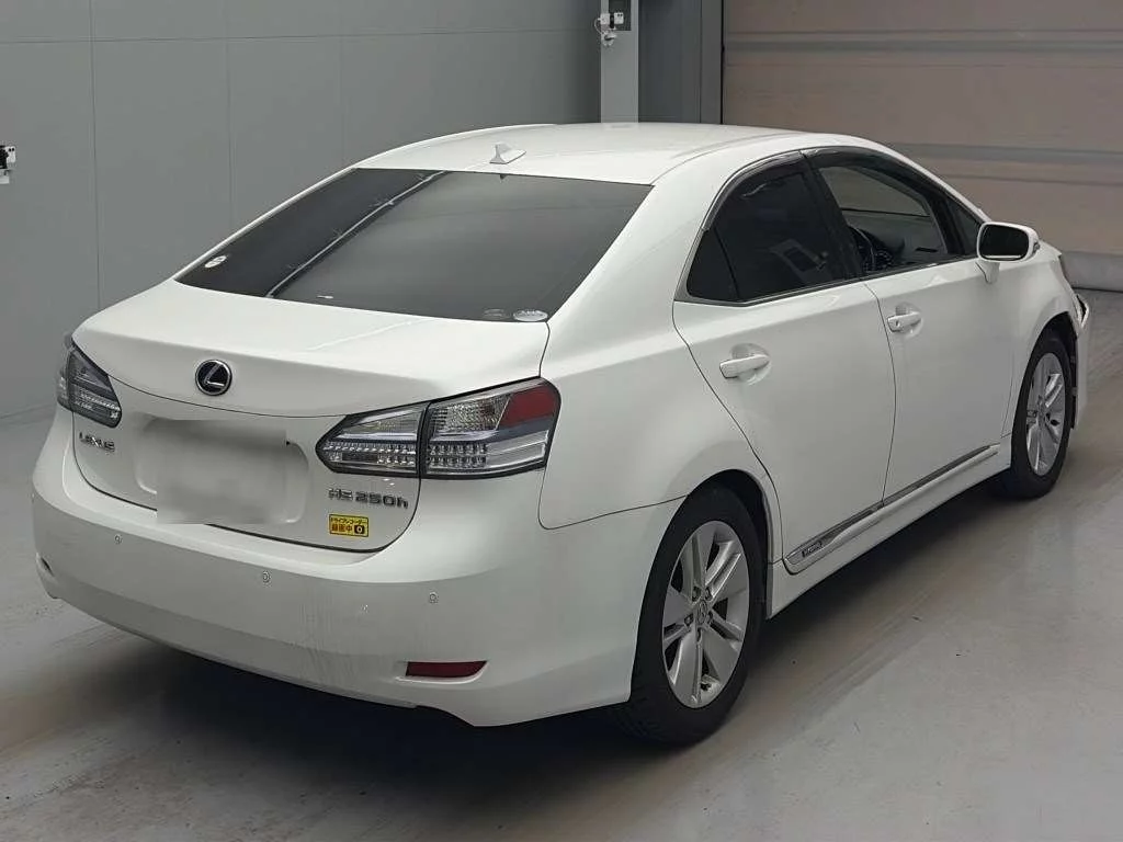 Lexus HS250h  с аукциона в Японии