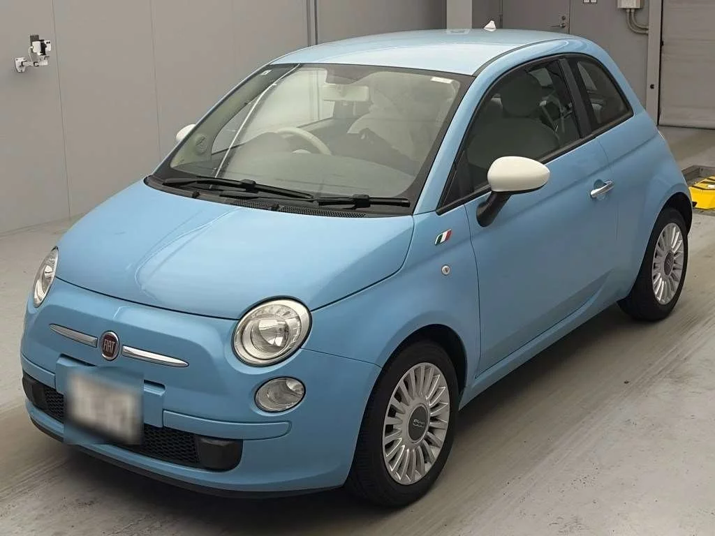 Fiat 500  с аукциона в Японии