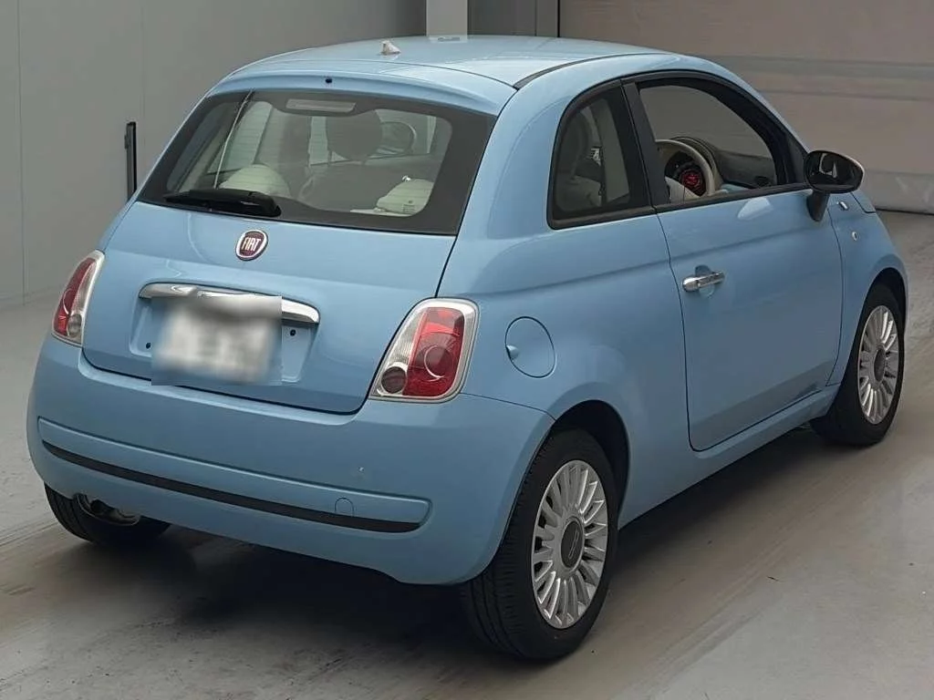 Fiat 500  с аукциона в Японии