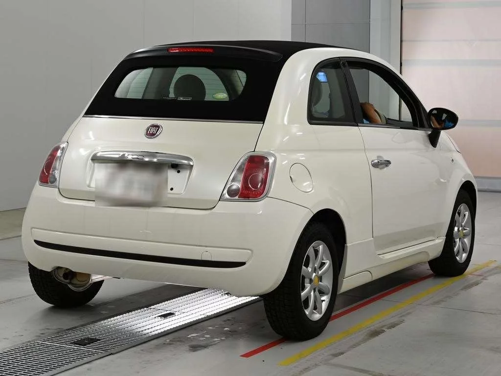 Fiat 500  с аукциона в Японии