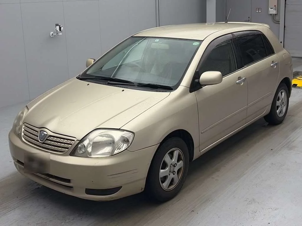Toyota Allex  с аукциона в Японии