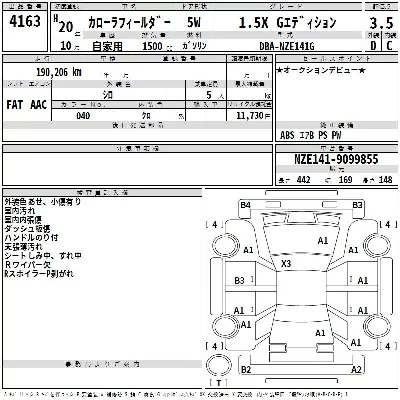 Toyota Corolla Fielder