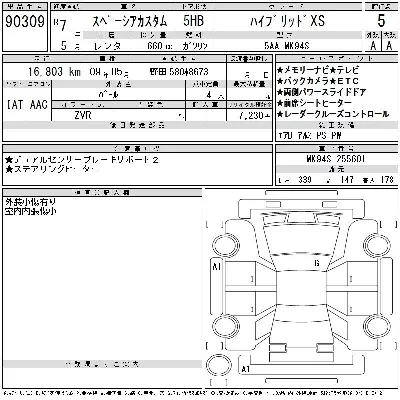 Suzuki SPACIA CUSTOM