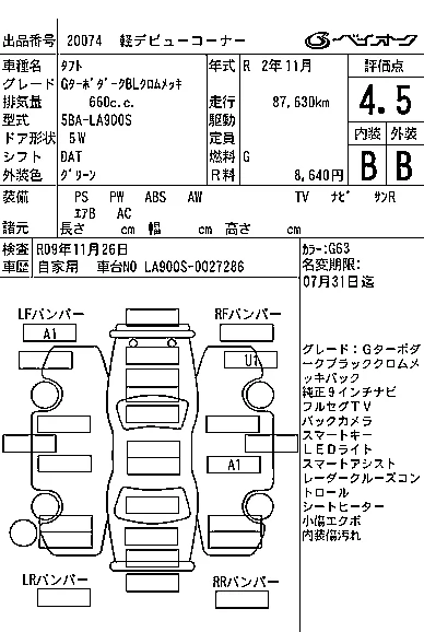 DAIHATSU TAFT