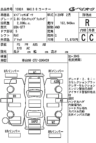 SUBARU IMPREZA SPORT