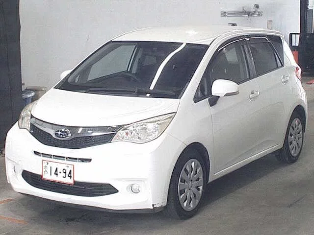 Subaru Trezia  с аукциона в Японии