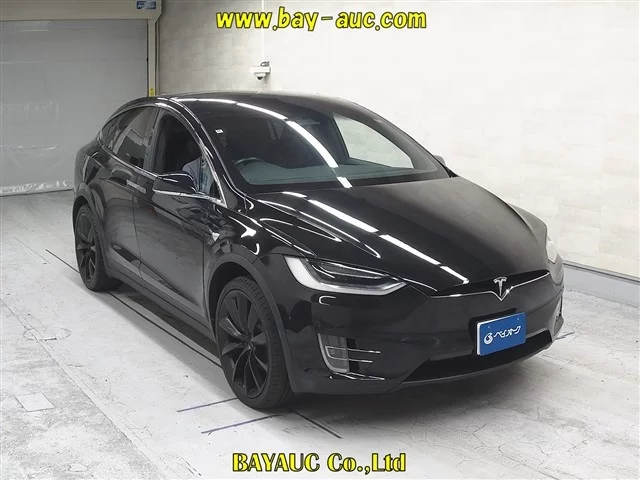 Tesla Model X  с аукциона в Японии
