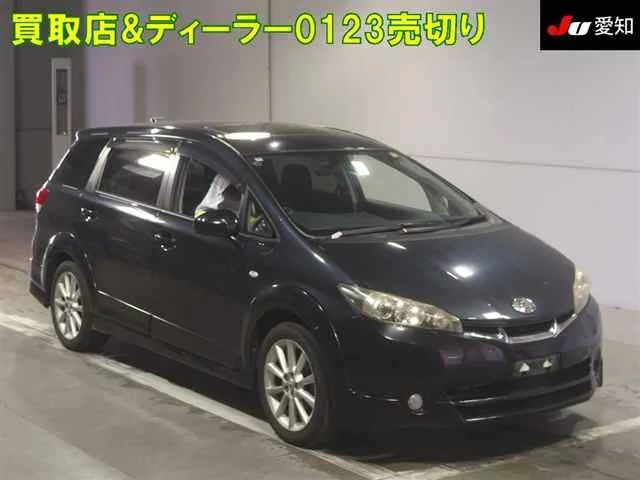 Toyota Wish  с аукциона в Японии